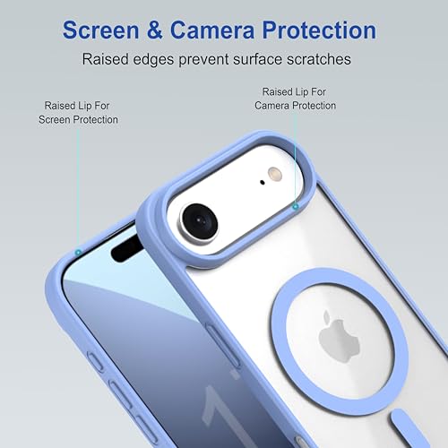 Image of amazon basics Back Case Cover for iPhone 17 Air | Scratch-Resistant Back Cover | Sierra Blue