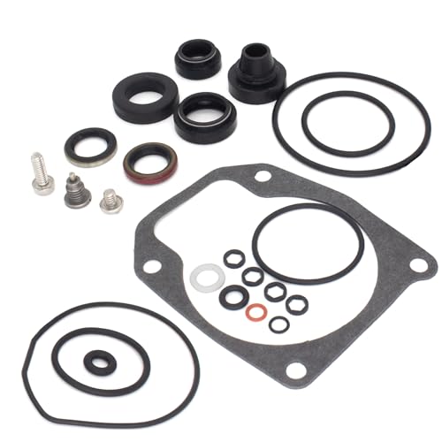 Image of 433550 Marine Gearcase Lower Unit Seal Kit for Johnson Evinrude 40 48 50 HP Outboard Boat Motors replaces 777551 Sierra 18-2694