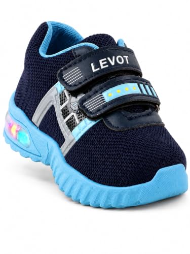 Image of Hunter-3 Multicolor LED Light Slipon Casual,Walking & Running Unisex Shoes for Boys & Girls Suitable on Every Outfit (2 Years-4.5 Years)(Pack of 1 Pair)