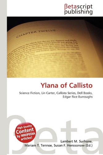 Ylana of Callisto: Science Fiction, Lin Carter, Callisto Series, Dell Books, Edgar Rice Burroughs