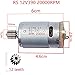 jiaruixin 12V390 20000RPM Electric Motor RS390 12V Motor Drive Engine Accessory for Kids Ride On Cars Children Ride on Toys Replacement Parts
