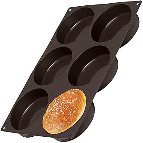 Lurch Flexiform Brown Silicone Burger Bun Cover