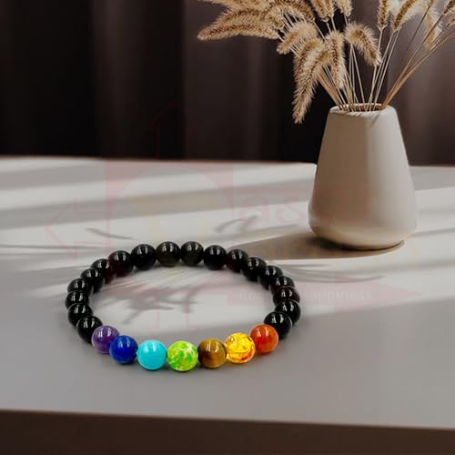 Image of Certified Crystal Bracelet | 8mm Beads | Stretchable Healing Bracelet | Bracelets for Men and Women |