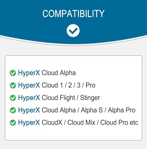 Image of GEVO Replacement Headphone Headband Cover for HyperX Cloud & Alpha,Cloud 1 /2 /3 /Pro,Cloud X /Core,Flight,Stinger Gaming Headset,Headband Cushion Easy Installation No Tool Needed-Velvet Black