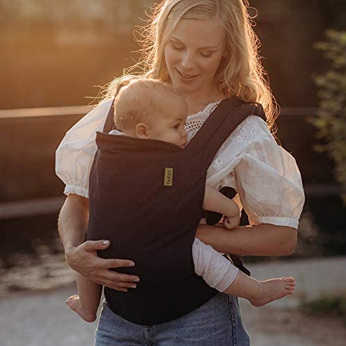 Miniatura 9 de Boba Portabebés Classic - Mochila o mochila frontal para bebés de 7 libras y niños pequeños de hasta 45 libras (azul marino)