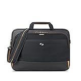Solo New York Focus 17.3 Inch Laptop Briefcase, Black