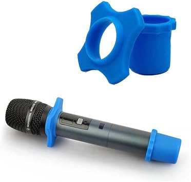 6 Sets Silicone Anti-Slip Ring for Wired/Wireless Mic