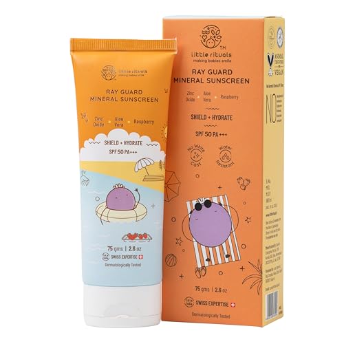 Little Rituals Mineral Baby & Kids SUNSCREEN Lotion Daily Use for...
