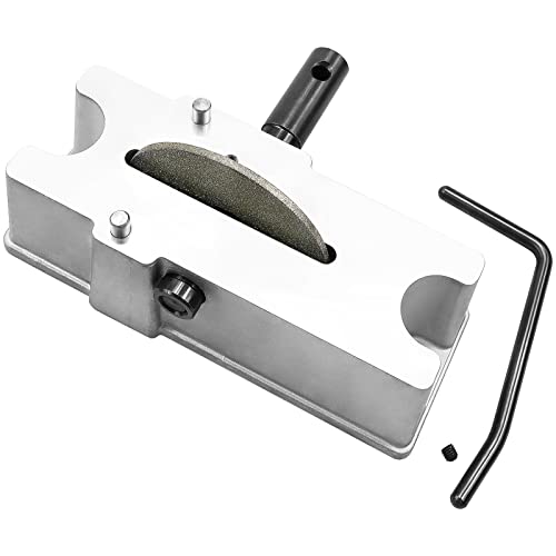 LOCOPOW 66785 Manual Piston Ring Filer, Piston Ring Grinder, Piston Ring Cutting Wheel Filing Tool, Piston Ring Clearance Adjustment Tool With 120 Grit Carbide Grinding Wheel 66786