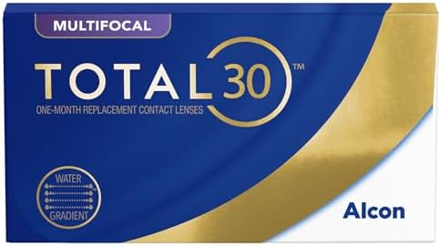 TOTAL30 Multifocal Monatslinsen | 3 Stück | BC 8.4 mm | DIA 14.2 mm | ADD LOW | -00.75 Dioptrien