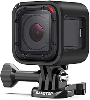 Sametop Frame Mount Housing Case Compatible with GoPro Hero 5 Session, Hero 4 Session, Hero Session Cameras