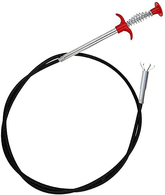 REPLEX Flexible Grabber Pick-up Tool Strong Drain Hair Remover for Sink Snake Hair Catcher Shower Sink Cleaning Tool 4 Claws Drain Hose Cleaner Sticks Spring Pipe Dredging Tools