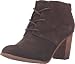 Toms Womens Lunata Lace-up Bootie Chocolate Brown Suede Boot (8)