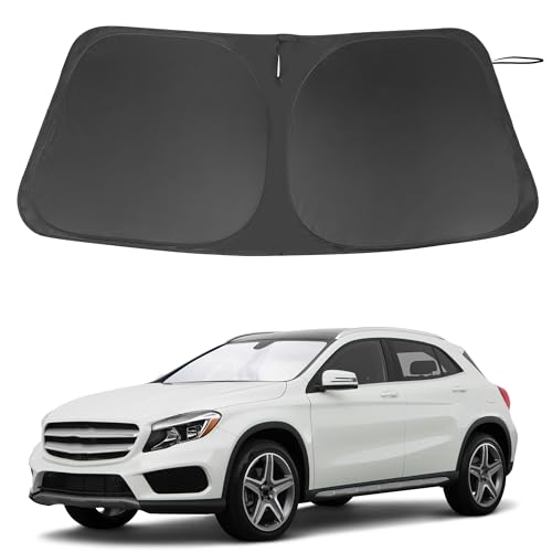 Image of Windshield Sun Shade for 2015-2020 Mercedes Benz GLA Accessories