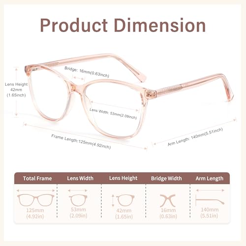 Image of Madison Avenue Blue Light Blocking Glasses Lightweight Computer Game Eyeglass,Anti Eyestrain & UV Glare