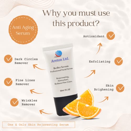 Vitamin C Under Eye Serum For Puffy Eyes Treatment, Under Eye Tightening & Eye Lifting, Dark Circles Corrector, Under Eye Bags Remover, Fine Lines, Anti Wrinkles, With Hyaluronic Acid & Kojic Acid 1 Fl Oz #TOP6