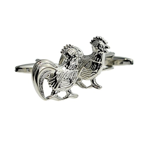 Mancuernillas para hombre RGT diseño gallo talla única miniatura 1