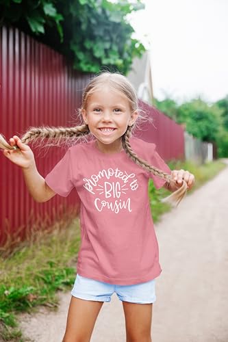 Promoted to Big Cousin T-Shirts for Toddler Girls Fun Family Outfits3