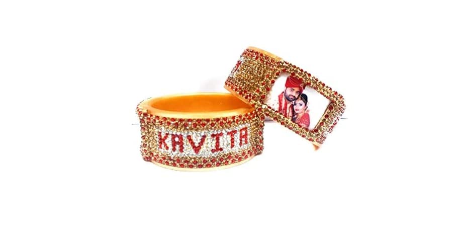 Plastic Name and pic Kangan/Chuda/Bangles Set (ANG-3) (B0BSH734C6) Amazon Price History, Amazon Price Tracker