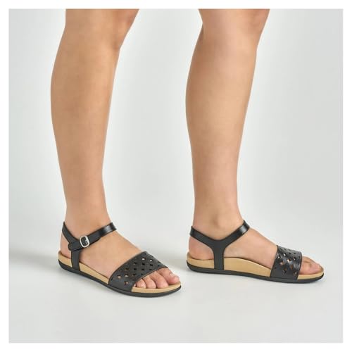 Image of Dansko Jodie Sandal for Women - Leather Linings and Uppers for All-Day Comfort - Dual-Density EVA Footbed and Lightweight Rubber Outsole for Long-Lasting Wear