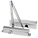Dynasty Hardware Door Closer, Grade 1 Heavy Duty Commercial Hydraulic Closer, Self-Closing, Adjustable Spring Size 1-6, ADA Compliant, Surface Mount, Sprayed Aluminum, Series 8500