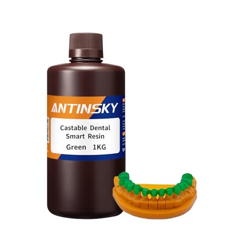 Antinsky Castable Dental Smart Resin for DLP LCD UV-Curing 405nm Resin...
