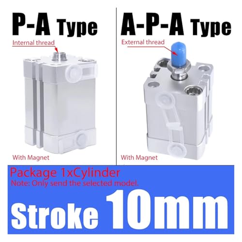 Cylindre ADN32-10-P-A compact carré Festo pour automatisme - 2