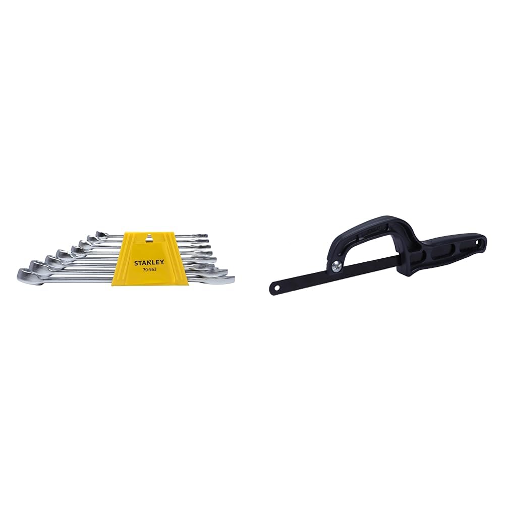 Stanley 70-963E 8-piece Chrome Vanadium Steel Combination Spanner Set with Maxi-Drive System, Anti-S (B0BB6DLRRC) Amazon Price History, Amazon Price Tracker