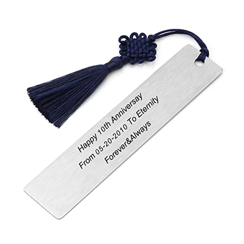 Custom Bookmarks Personalized Engraved Name Text...