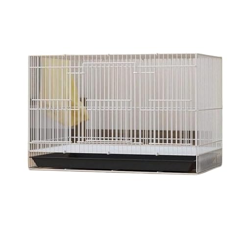Cage à oiseaux avec support roulant en ABS pour un déplacement fluide - 2