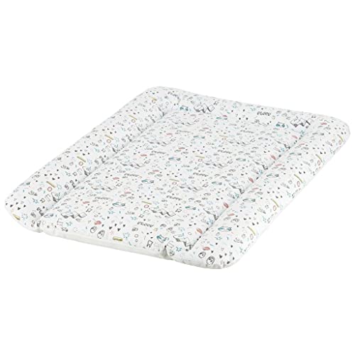 Wall Mounted Changing Table, fold Down Baby Changing Unit with Changing mat and Storage