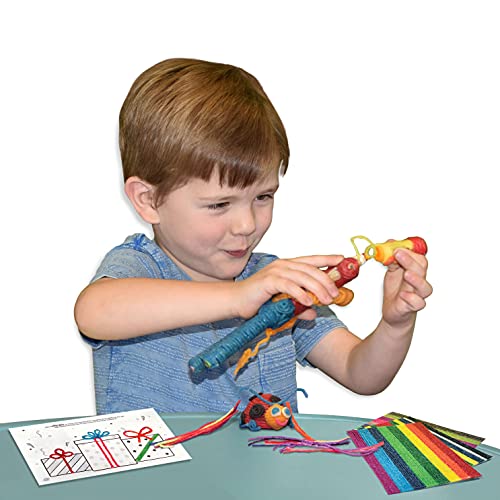 Wikkistix Traveler Playset Pack Of 144 Arts And Crafts With Molding & Sculpting Non-Toxic, Waxed Yarn Sticks. Made In The Usa. Manipulative Toys Used In The Classroom, At Home And While Traveling. #TOP4