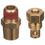 Quicksilver 16951Q1 Brass Drain Plug, Block or Manifold for Select Outboard and Sterndrive Engines