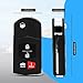 Tyranway Keyless Entry Remote Replacement Flip Key fob fit for Mazda 3 2010-2013, Mazda 6 2009-2013, MX-5 Miata 2006-2015 (BGBX1T478SKE125-01)