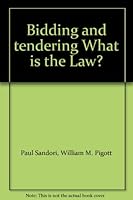 Bidding and tendering What is the Law? 0433457031 Book Cover