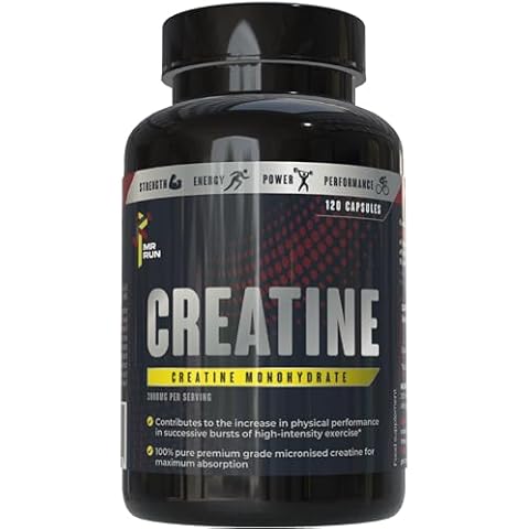 Mr Run Creatine Monohydrate Tablets 3000mg Cover