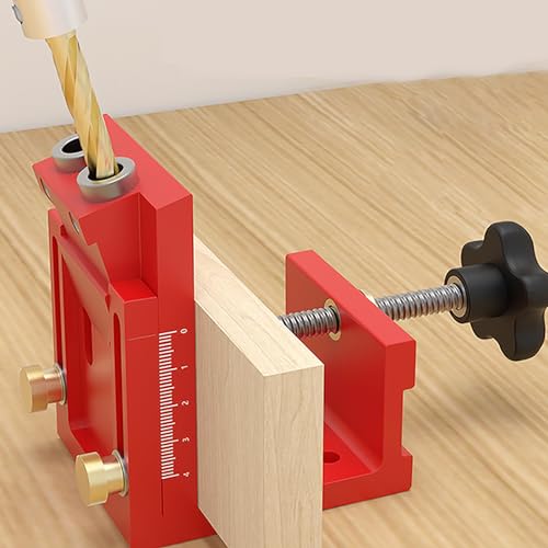 Outil de perforation à deux trous pour assembler le bois sans erreur d'alignement - 3