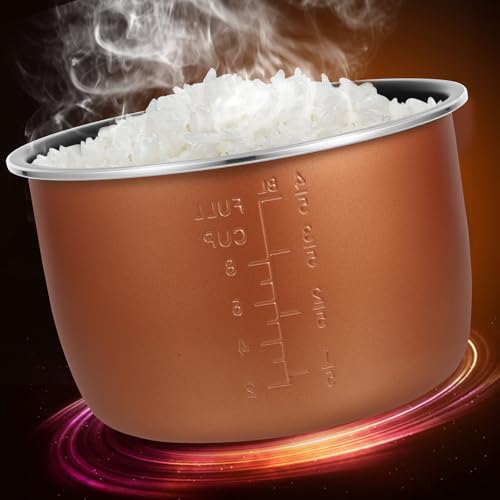 Doublure de casserole intérieure antiadhésive acier inoxydable 304 4l - 6