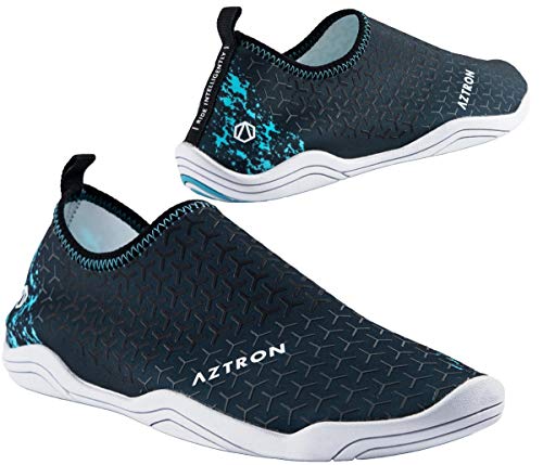 Aztron Gemini-I Aqua Shoes Badeschuhe Surfschuhe Wasserschuhe Neoprenschuhe Neopren Black Cover