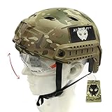 multicam hybrid combat jacket Ausgestattet mit Schutzbrille, die Schutzbrille kann abnehmbar sein