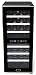 Whynter WC-241DS 24 Bottle Dual Zone Touch Control Wine Cooler, Black with Stainless Steel Trim