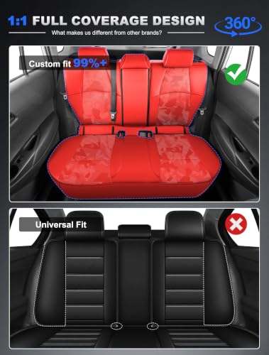 Image of AOMSAZTO Camo Seat Covers for Toyota Corolla Cross 2022-2026 Full Set