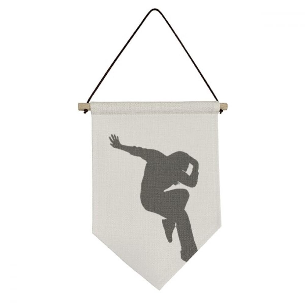 Drapeau en toile motif danseuse pour habiller un mur vide de chambre