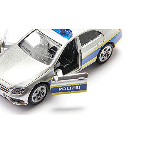 Siku 1504 Streifenwagen Polizei, blau & 1085, Postwagen, Metall/Kunststoff, Gelb, DHL-Optik, Bereifung aus Gummi – Bild 5