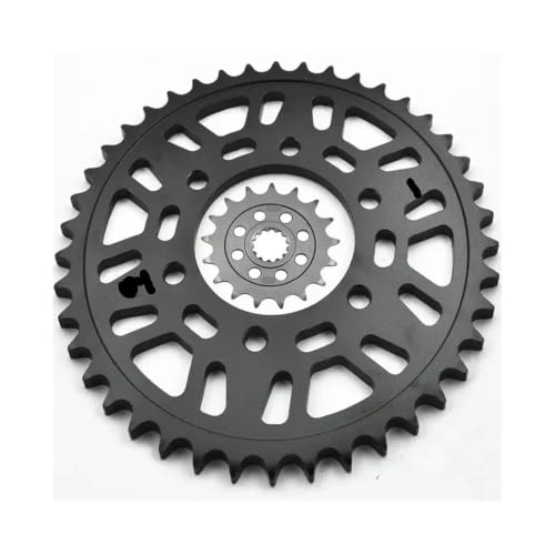 Kit pignons 525 Kawasaki Z1000 Z900 pour réparer une transmission usée 15T 41T