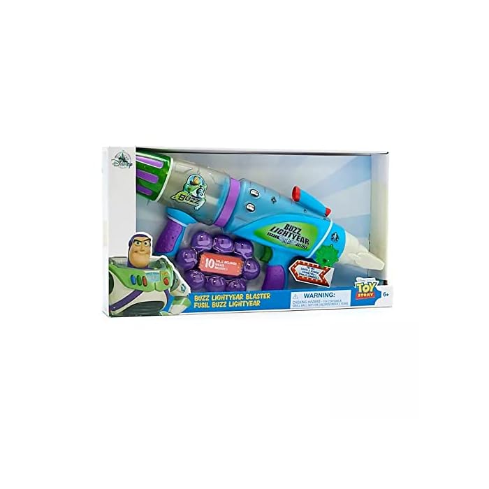 Buy Disney Buzz Lightyear Blaster, Toy Story + 10 Foam Balls Glowin
