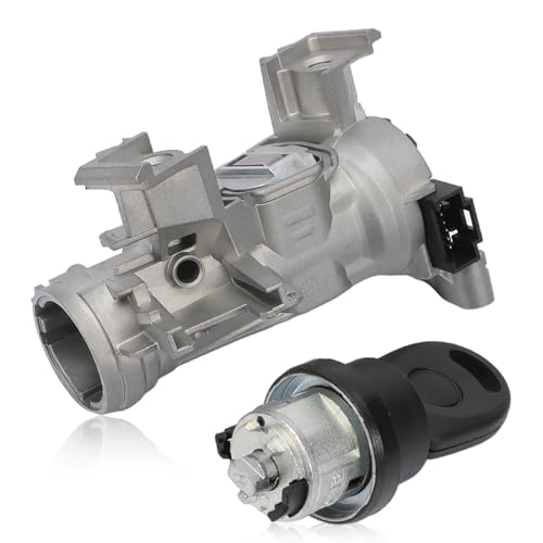 Anlseiod 1K0905851B Interruptor encendido para A1 A3 TT Q3 Golf 5 Golf 6 1K0905841 Caddy Tiguan Touran Jetta 3/4 Alhambra Altea Leon Yeti Superb 1K0905865 1K0905865A Cerradura Encendido con llave