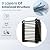 Attic Ladder Pull Down System, Attic Pull Down Stairs Kit for Small Openings. Heavy Duty Iron Ladder, 12 FT Extended Length,1300LBS Capacity, Ideal for Garages, Basements, and Workshop Access.
