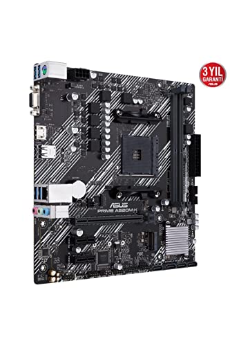 PRIME A520M-K, scheda madre AMD A520 (Ryzen AM4) micro ATX con slot M.2, 1 Gb Ethernet, HDMI/D-Sub, SATA 6 Gbps, USB 3.2 Gen 1 Type-A - Scheda madre - Immagine 6
