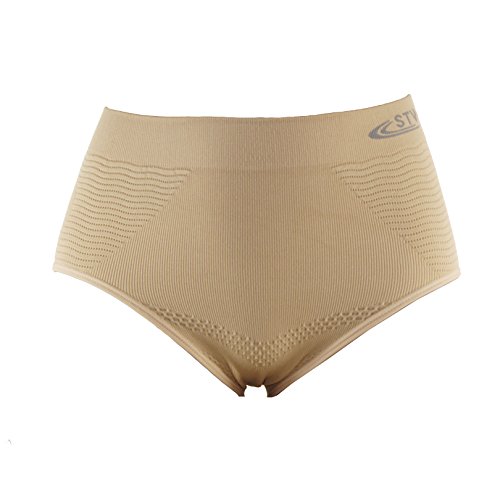 Pantalones Trifolium cintura firme control barriga Shaper magia bragas calzoncillos 8057 Beige beige 34-36 (Talla del fabricante Medium)
